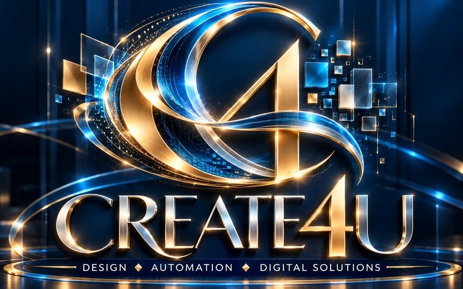 CREATE4U · Design · Automation · Digital Solutions